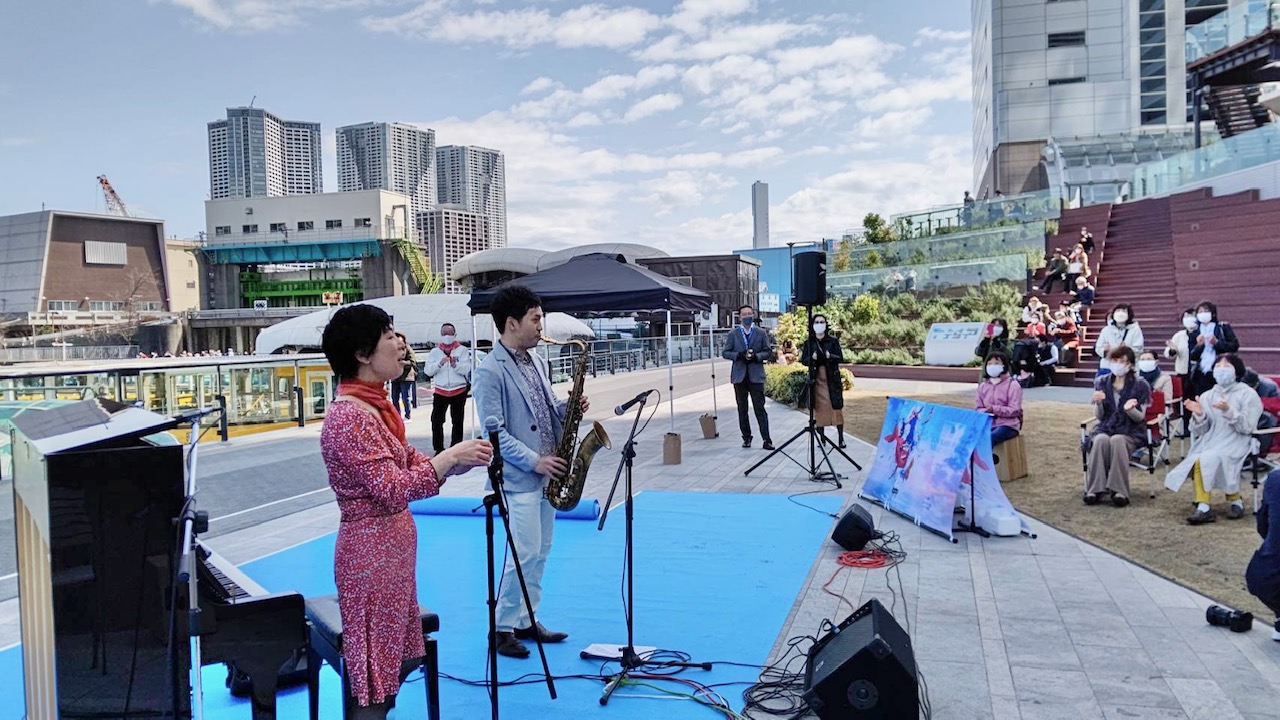 竹芝音楽祭のWatersステージ２